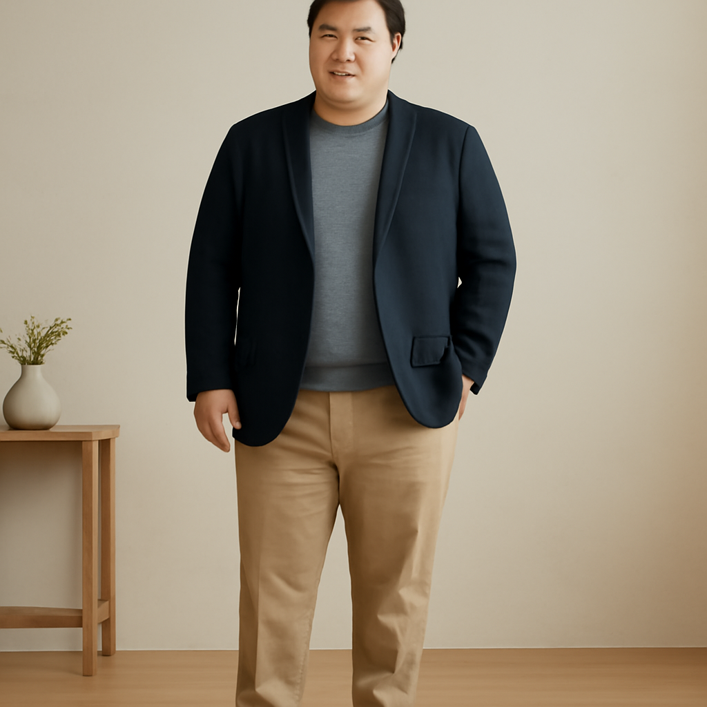 통통한남자옷 대표 이미지